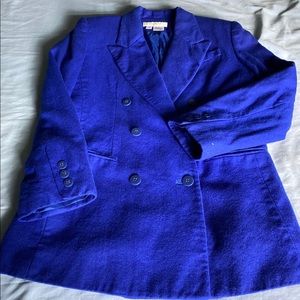 Six buttons blue blazer